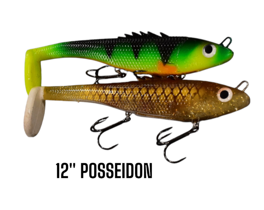 12 inch fishing lures POSSEIDON 12" – Chaos Tackle