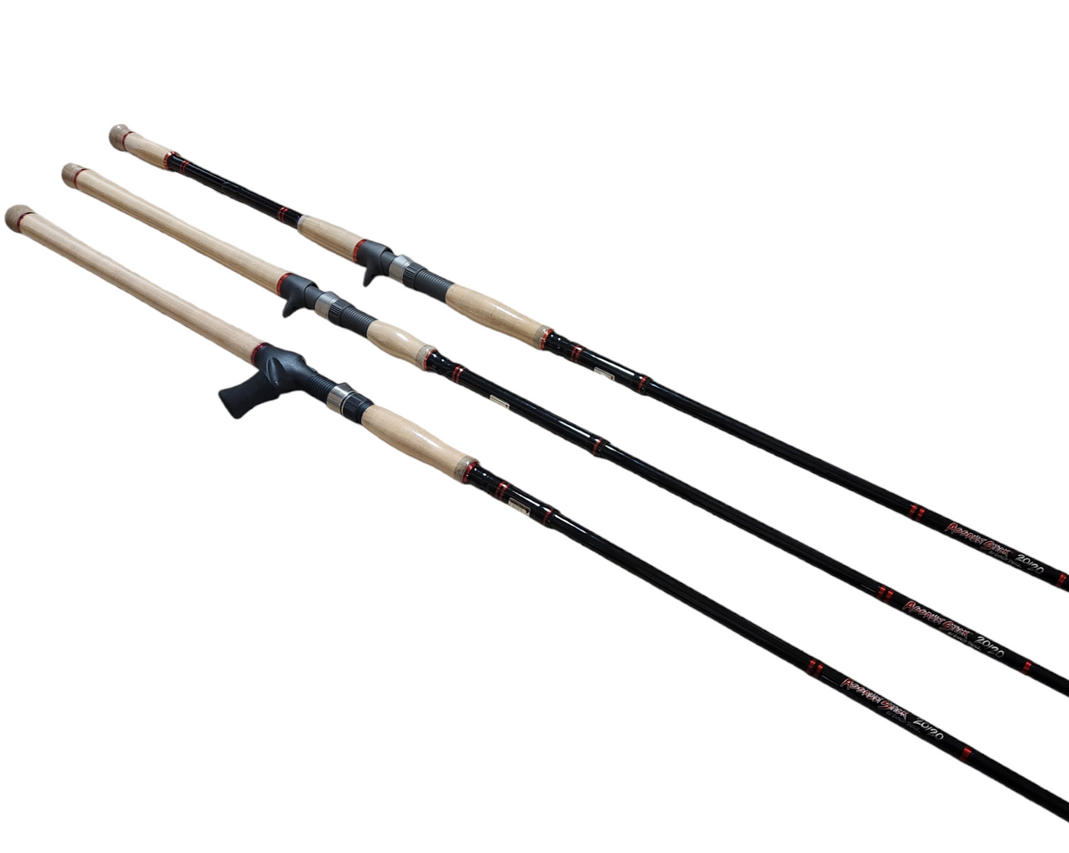 B&M ST6 Black Widow Telescopic Trolling Rod, 20', 6 Pc(Telescopic)