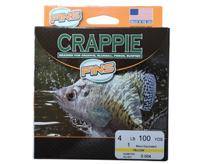 crappie fishing braided line FINS CRAPPIE BRAID – Chaos Tackle