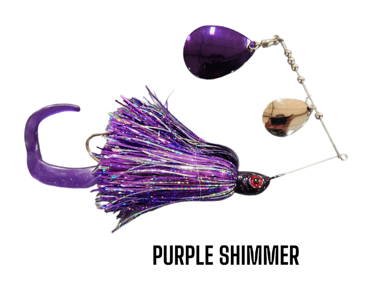 The Fishing Armory .223 Bass Spinner Lure (Color: Shad), MORE