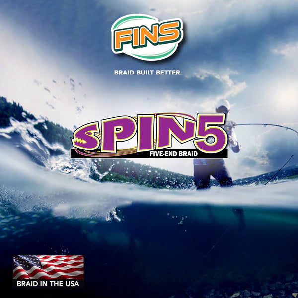 FINS SPIN 5 BRAID – Chaos Tackle