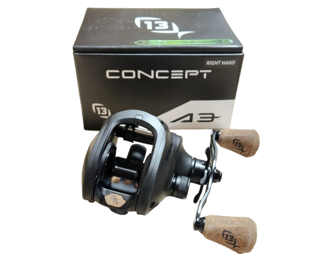 13 Fishing Concept A3 Baitcast Reel W/Power Handle